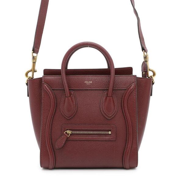 CELINE Red Shoulder Bag - Picture 1 of 14